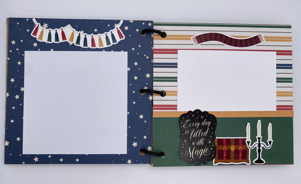 Premade Wizard Scrapbook Photo Album