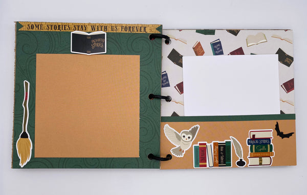Premade Wizard Scrapbook Photo Album