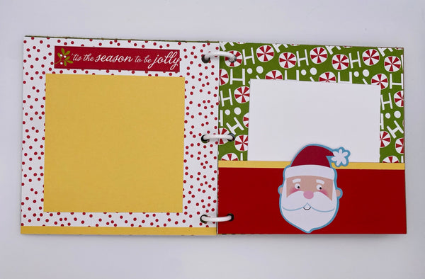 Premade Christmas Scrapbook Photo Album