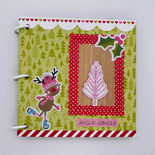 Premade Christmas Scrapbook Photo Album