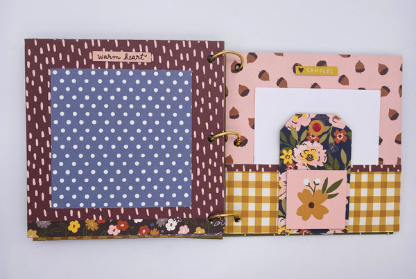 Premade Fall Scrapbook Album