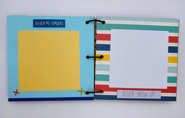 Premade Pirate Scrapbook Photo Album