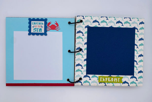 Premade Pirate Scrapbook Photo Album