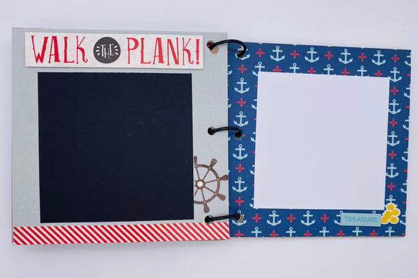 Premade Pirate Scrapbook Photo Album