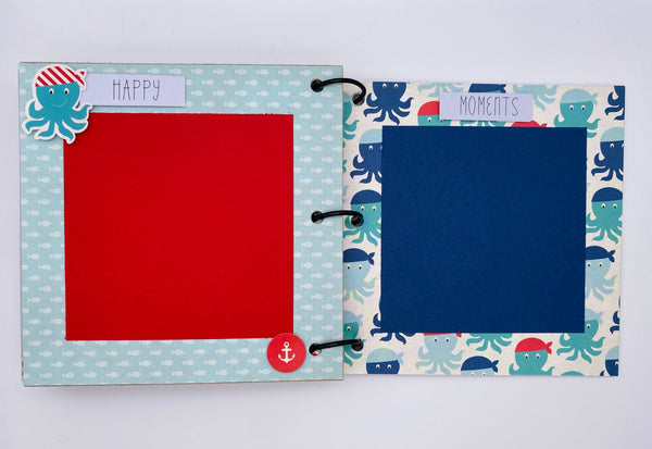 Premade Pirate Scrapbook Photo Album