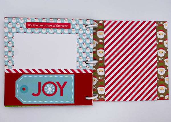 Premade Christmas Scrapbook Photo Album