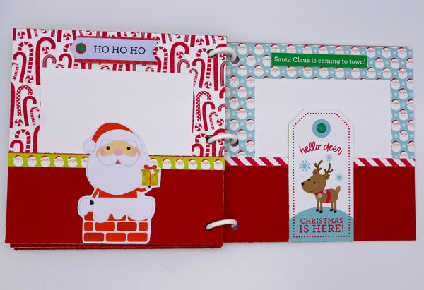 Premade Christmas Scrapbook Photo Album
