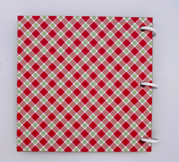 Premade Christmas Scrapbook Photo Album