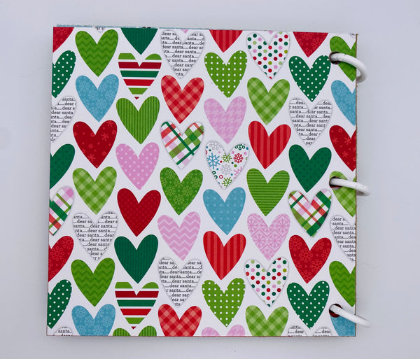 Premade Christmas Scrapbook Photo Album