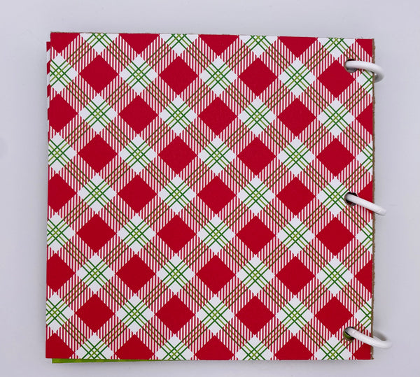 Premade Christmas Scrapbook Photo Album