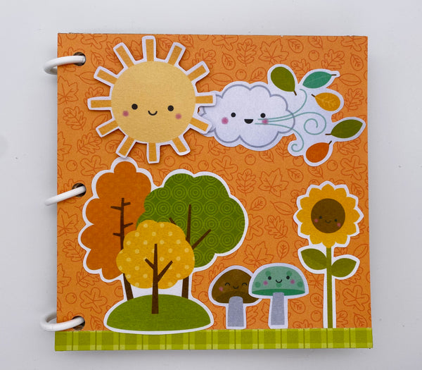 Premade Fall Scrapbook Photo Album