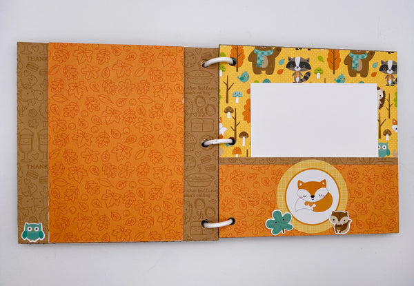Premade Fall Scrapbook Photo Album