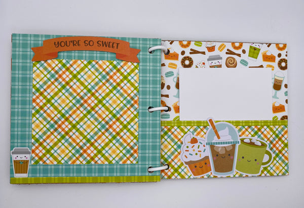 Premade Fall Scrapbook Photo Album