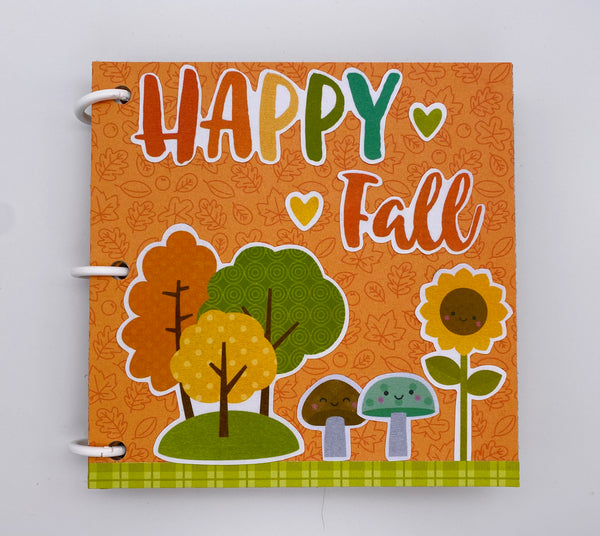 Premade Fall Scrapbook Photo Album