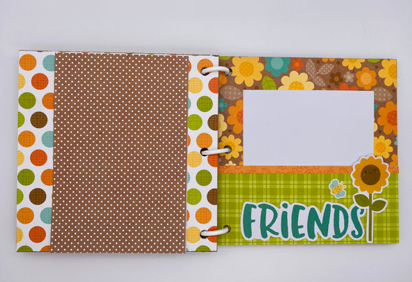 Premade Fall Scrapbook Photo Album