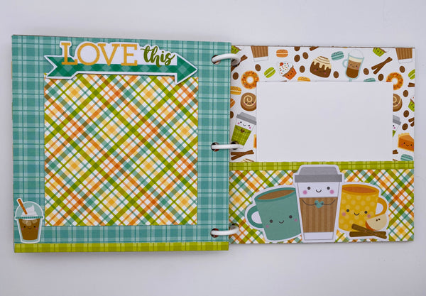 Premade Fall Scrapbook Photo Album