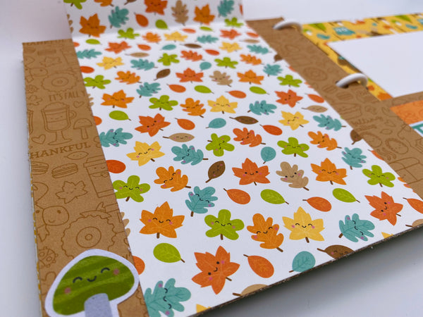Premade Fall Scrapbook Photo Album