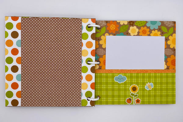 Premade Fall Scrapbook Photo Album