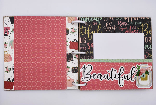 Premade Glam Girl Scrapbook Photo Album
