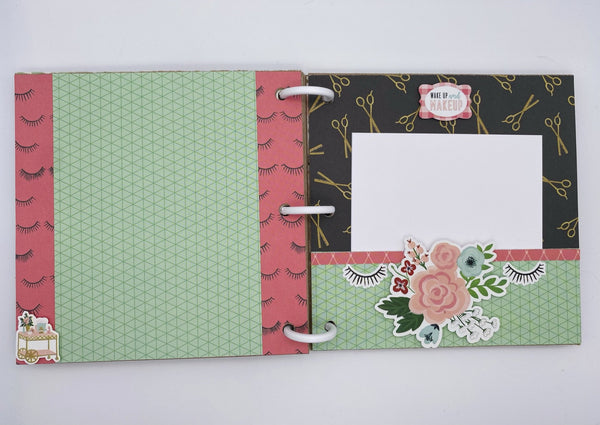 Premade Glam Girl Scrapbook Photo Album