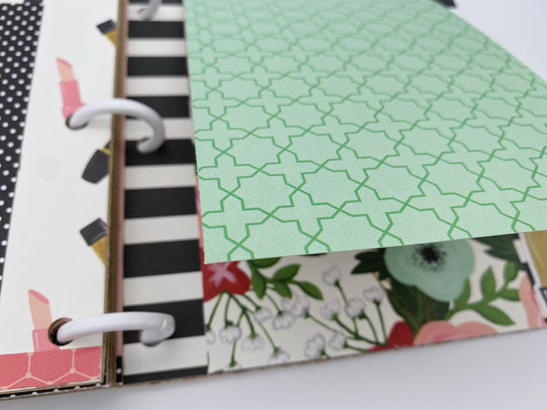 Premade Glam Girl Scrapbook Photo Album