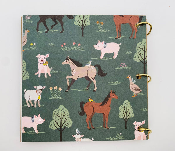 Premade Horse Theme Scrapbook Photo Album