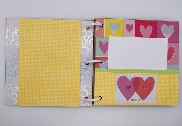 Premade Anniversary Scrapbook Photo Album