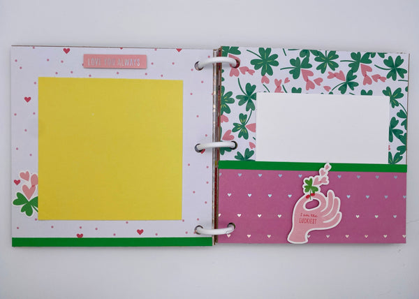 Premade Anniversary Scrapbook Photo Album