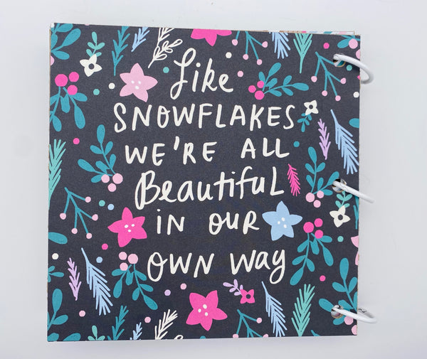 Premade Winter Ski Trip Scrapbook Photo Album