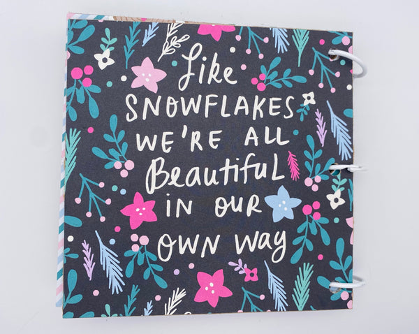 Premade Winter Ski Trip Scrapbook Photo Album