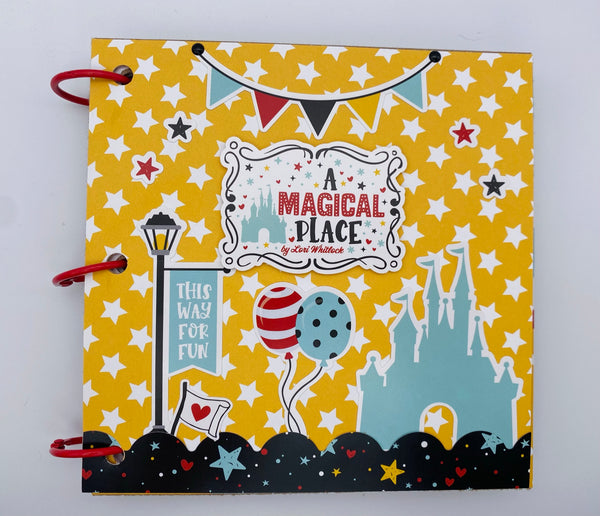 Premade Disney Scrapbook Photo Album