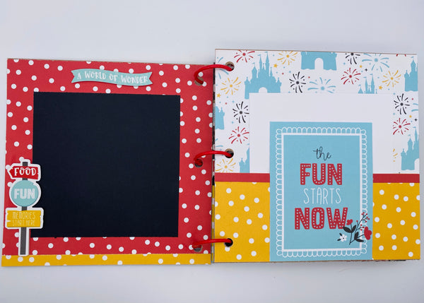 Premade Disney Scrapbook Photo Album