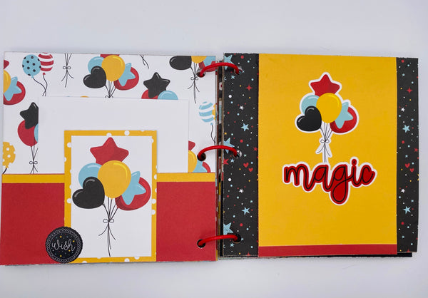 Premade Disney Scrapbook Photo Album