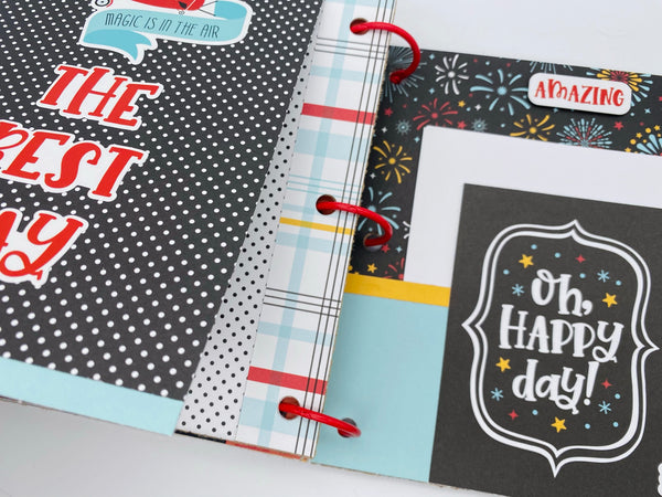 Premade Disney Scrapbook Photo Album