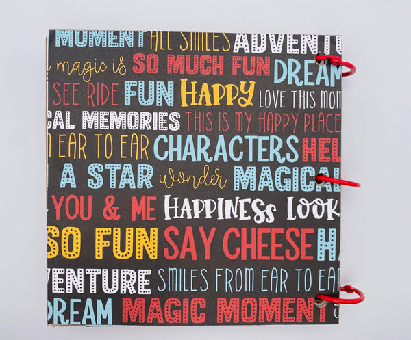 Premade Disney Scrapbook Photo Album