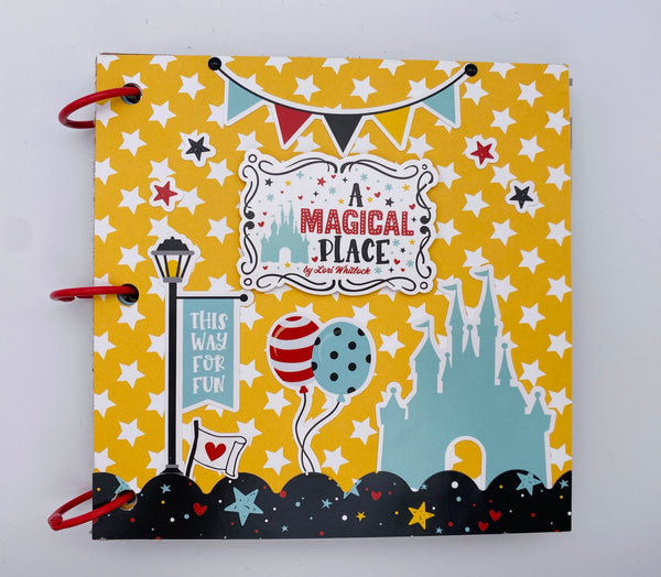 Premade Disney Scrapbook Photo Album
