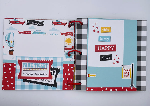 Premade Disney Scrapbook Photo Album