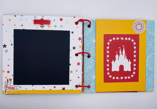 Premade Disney Scrapbook Photo Album
