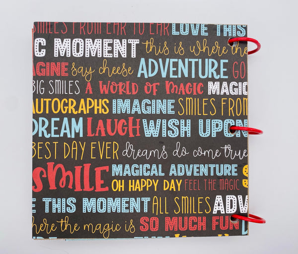 Premade Disney Scrapbook Photo Album