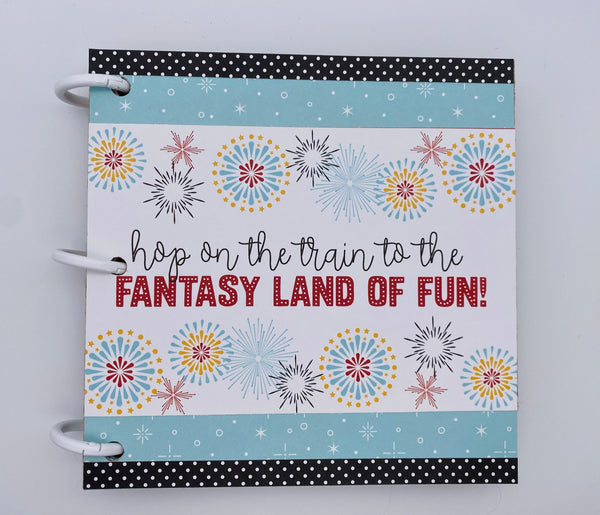 Premade Disney Scrapbook Photo Album