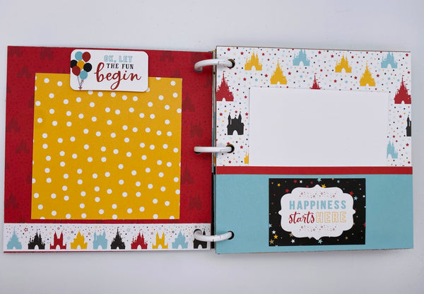 Premade Disney Scrapbook Photo Album
