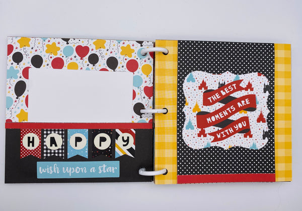 Premade Disney Scrapbook Photo Album
