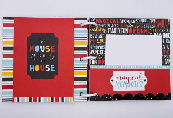 Premade Disney Scrapbook Photo Album