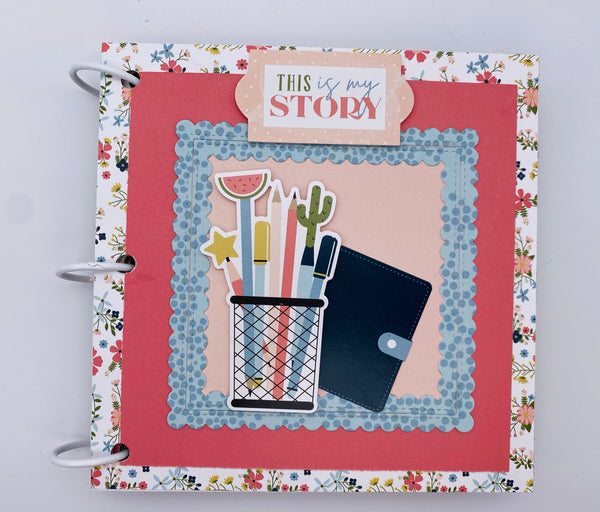 Premade Year in Review Scrapbook Photo Album