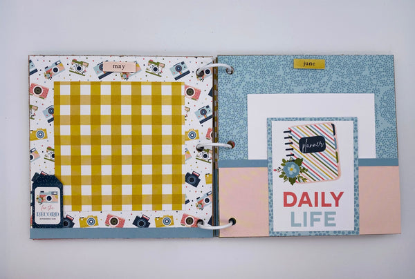 Premade Year in Review Scrapbook Photo Album