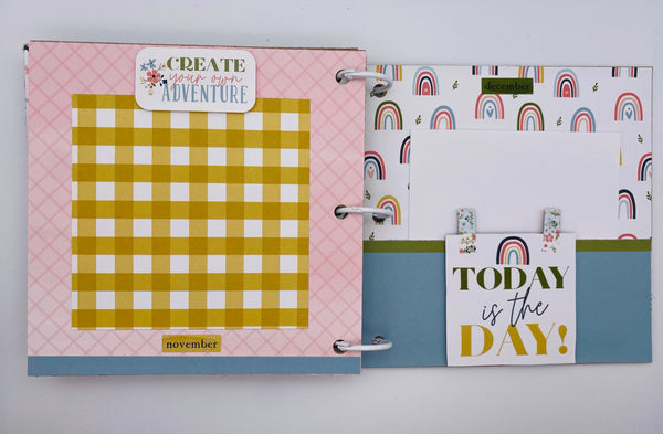 Premade Year in Review Scrapbook Photo Album