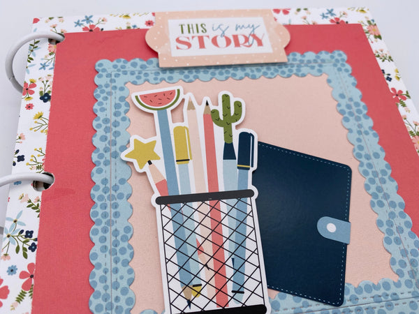 Premade Year in Review Scrapbook Photo Album