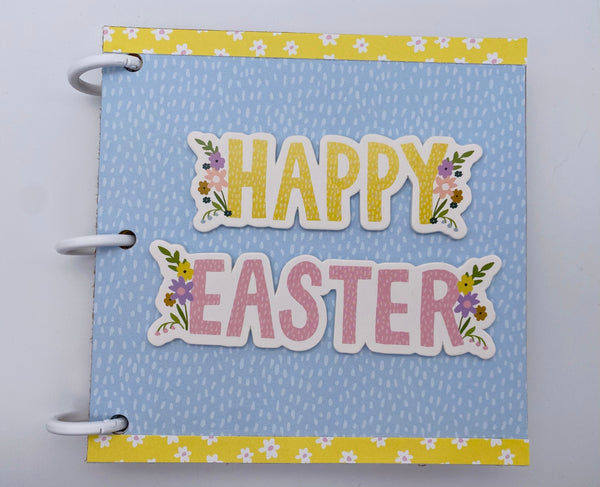 Premade Easter Scrapbook Photo Album