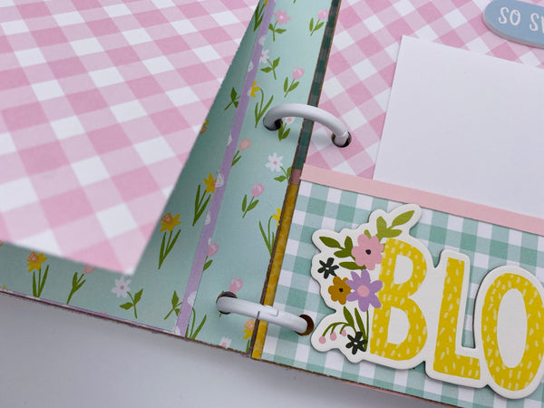 Premade Easter Scrapbook Photo Album