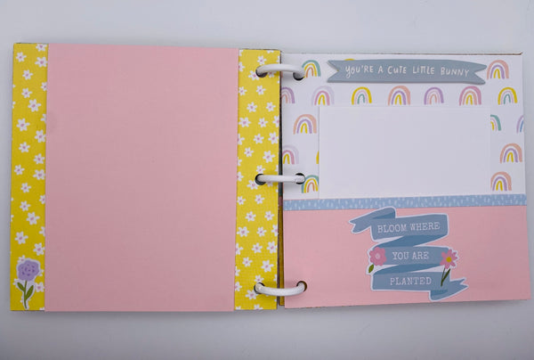 Premade Easter Scrapbook Photo Album